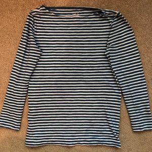 Striped Long Sleeve Jcrew Shirt